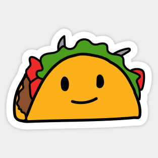 Taco Friday Logo Sticker